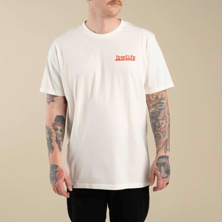 Sendero Provisions Co. Lowlife T-Shirt | Vintage White