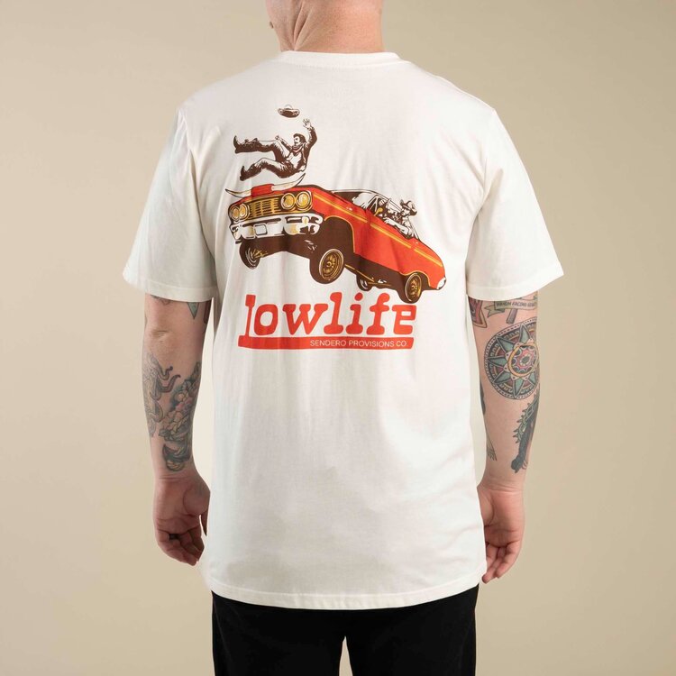 Sendero Provisions Co. Lowlife T-Shirt | Vintage White