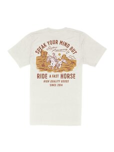 Sendero Provisions Co. Sendero Fast Horse T-Shirt | Vintage White
