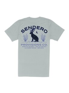 Sendero Provisions Co. Sendero Jackalope Pocket Tee | Sterling Blue