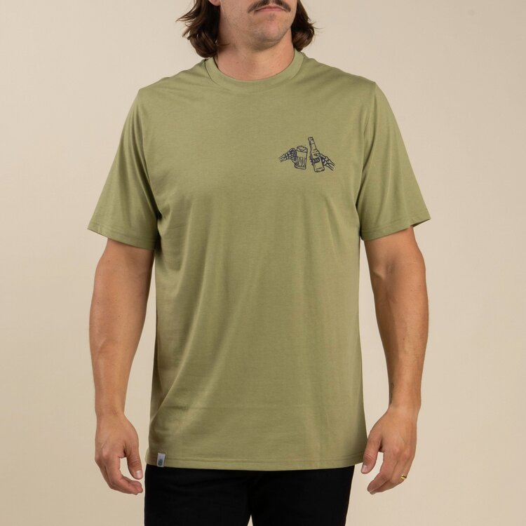 Sendero Provisions Co. Sendero Provisions Co. Shootin' Hand Salud T-Shirt | Goldenrod