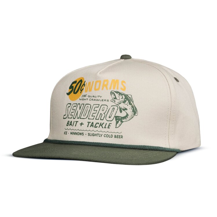 Sendero Provisions Co. Sendero 50 Cent Worms Hat | White