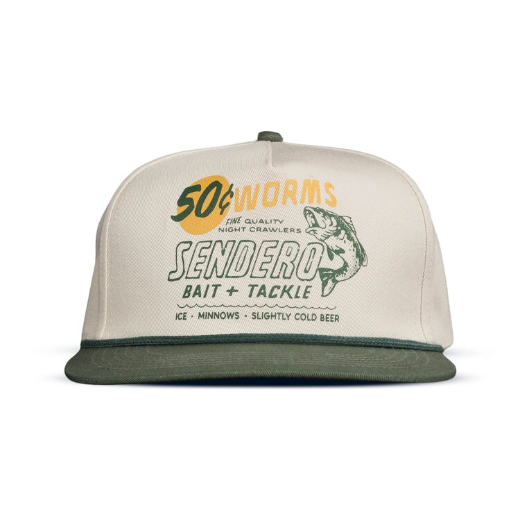 Sendero Provisions Co. Sendero 50 Cent Worms Hat | White
