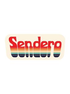 Sendero Provisions Co. Sendero Retro Logo Sticker