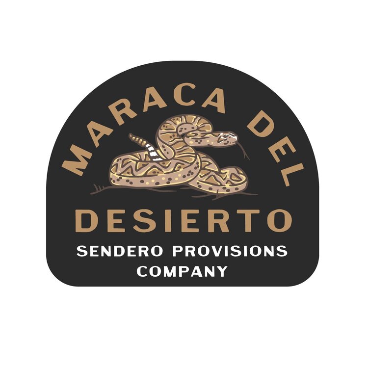Sendero Provisions Co. Sendero Rattlesnake Sticker