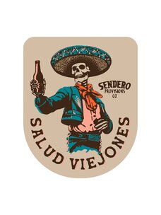 Sendero Provisions Co. Viejones Sticker | Tan