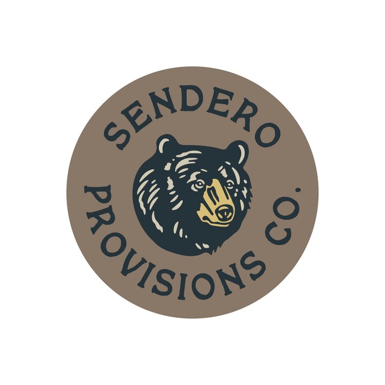 Sendero Provisions Co. Sendero Bear Sticker