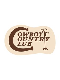 Sendero Provisions Co. Sendero Cowboy Country Club Sticker
