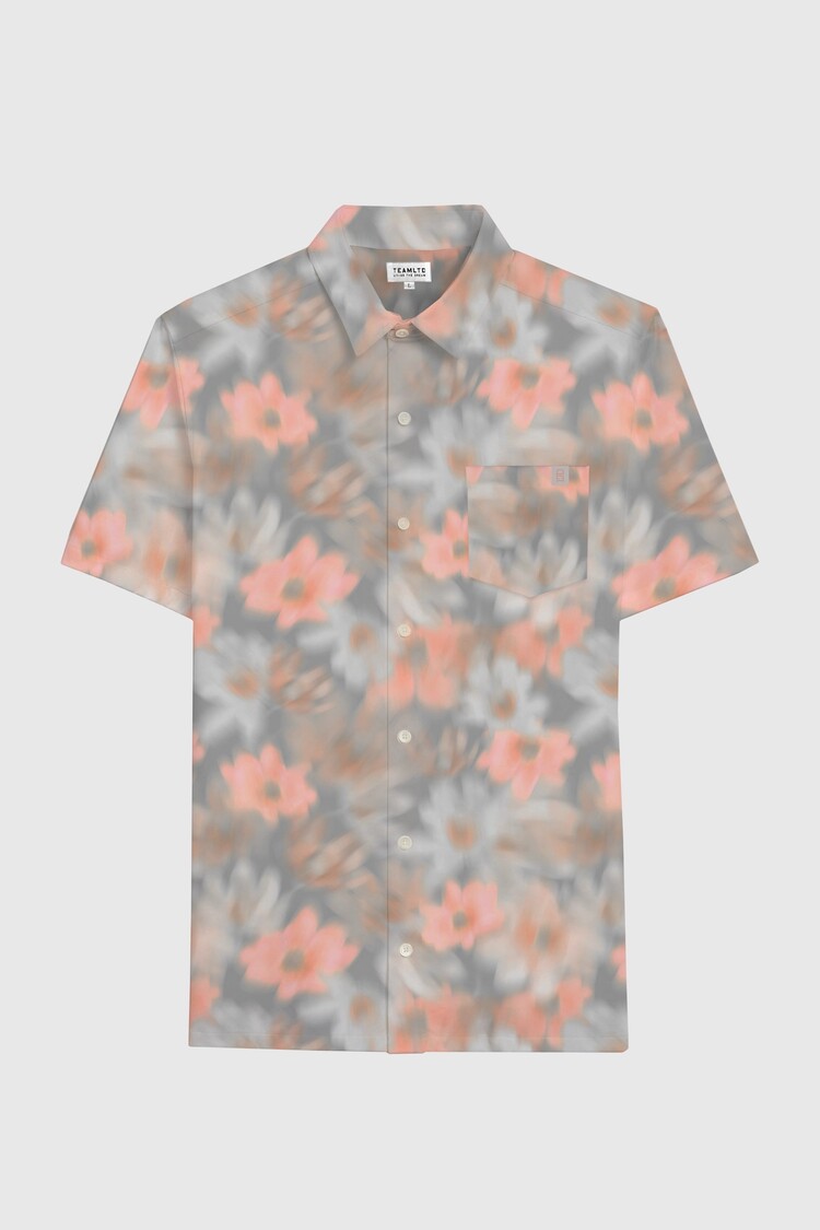 TEAMLTD Classic Button Up | Blurred Floral
