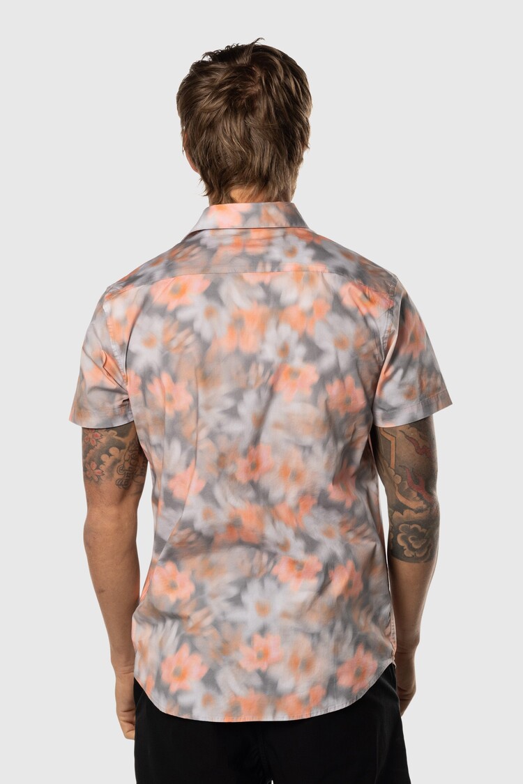 TEAMLTD Classic Button Up | Blurred Floral