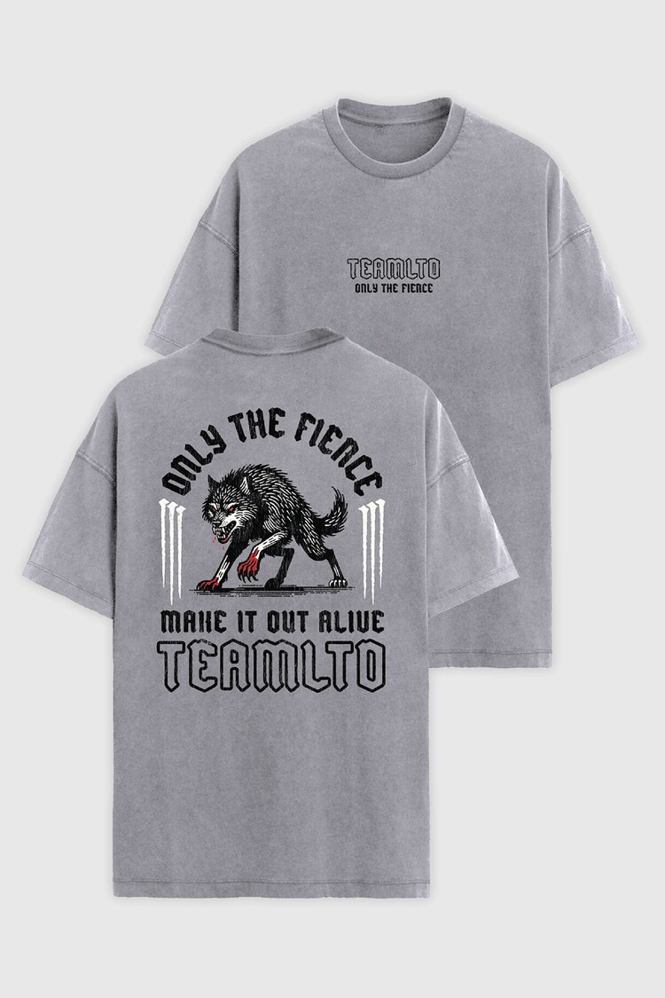 TEAMLTD TEAMLTD Only The Fierce | Vintage Grey