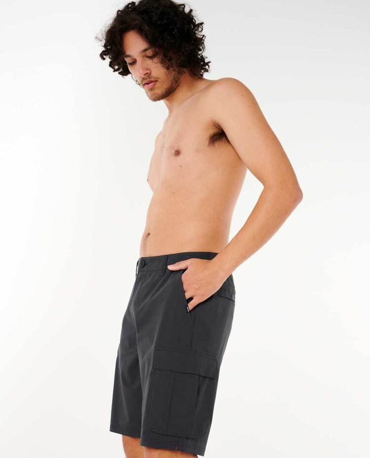 Rip Curl Boardwalk Classic Surf Cargo | Washed Black
