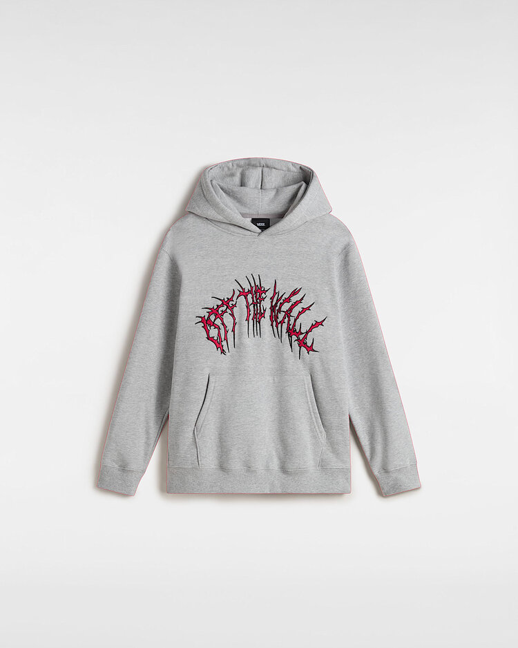 Vans Vans Boys Metal Arch Loose Pullover | Cement Heather Grey