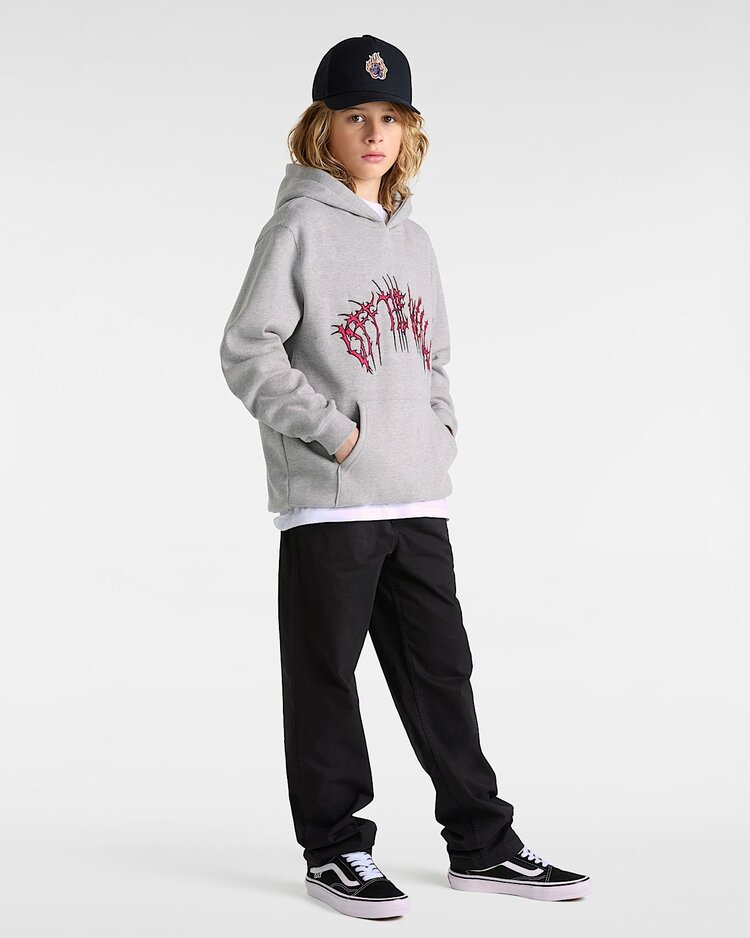 Vans Vans Boys Metal Arch Loose Pullover | Cement Heather Grey