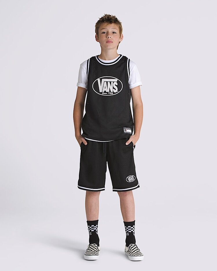 Vans Vans Boys Classic Oval Loose Basketball Short | Black