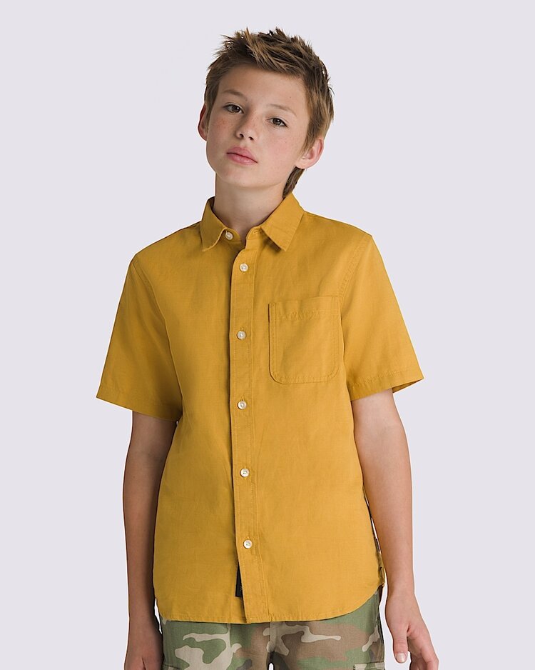 Vans Boys Lawson Shirt | Harvest Gold