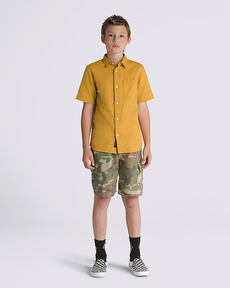 Vans Boys Lawson Shirt | Harvest Gold