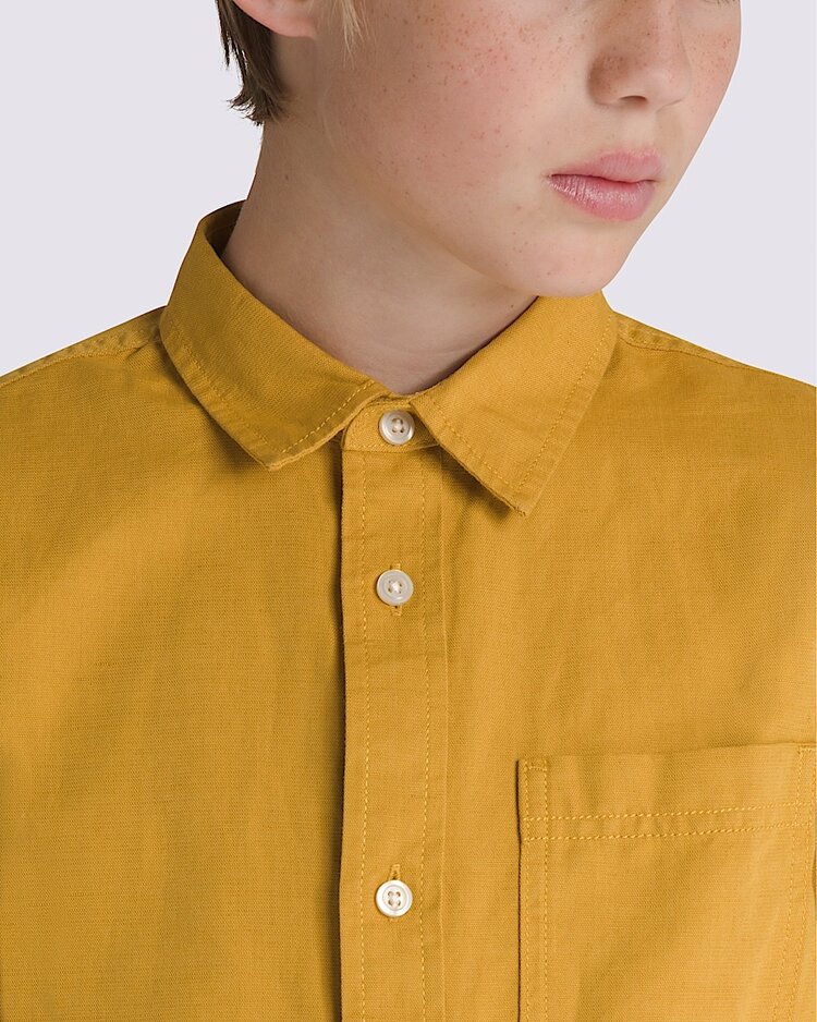 Vans Boys Lawson Shirt | Harvest Gold