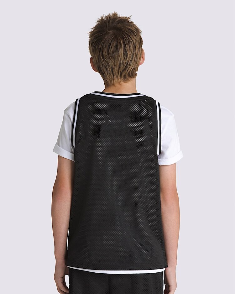 Vans Vans Boys Classic Oval Basketball Tank | Black