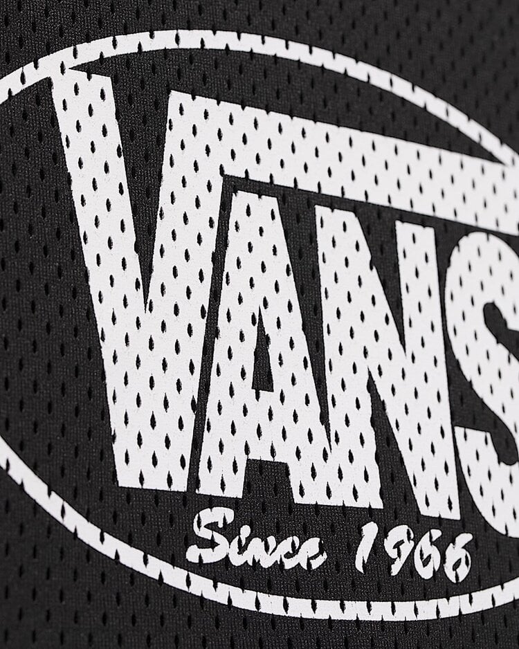 Vans Boys Classic Oval Basketball Tank | Black