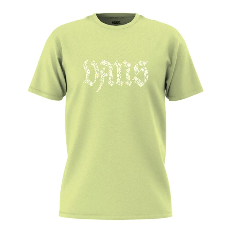 Vans Youth Girls Daisy Break Tee | Shadow Lime