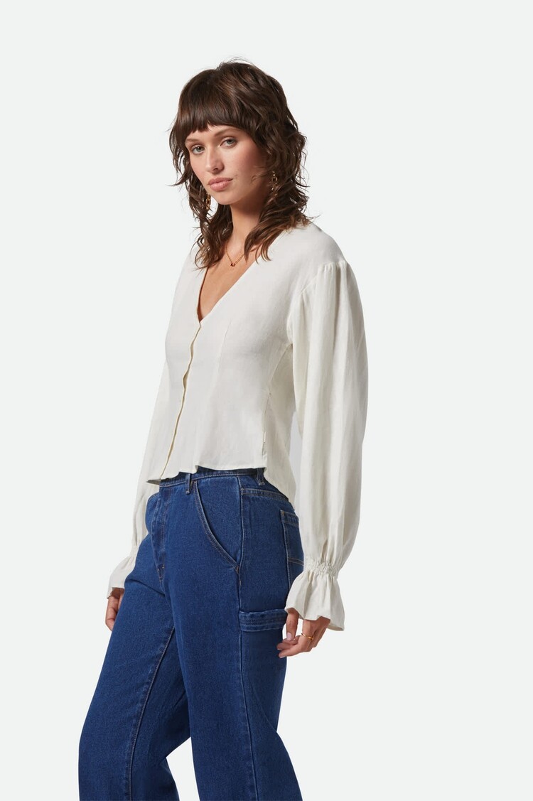 Brixton Brixton The Meadow Blouse | Off White