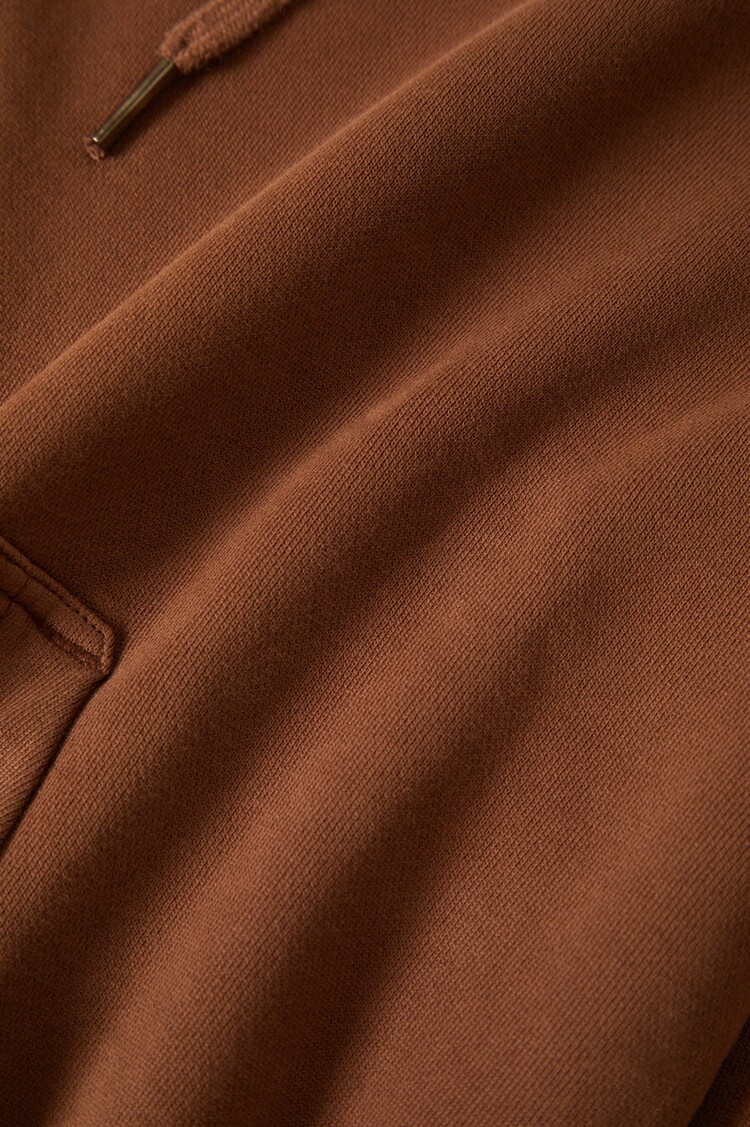 Brixton Cross Loop French Terry Hoodie | Pinecone Brown