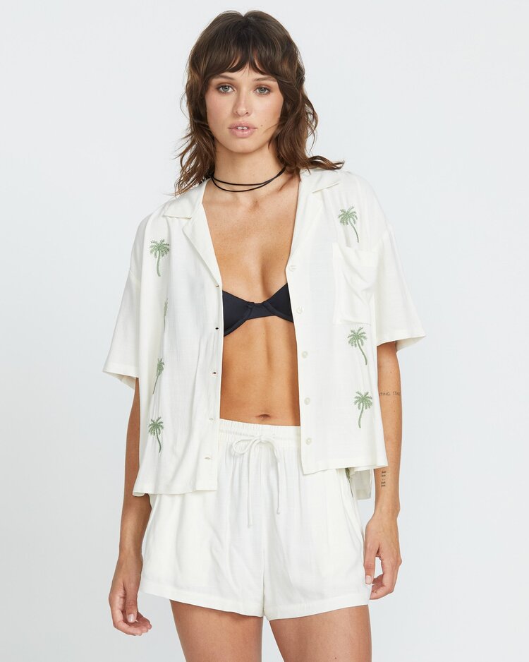 Volcom Volcom Sun Stunner Short Sleeve | Bone