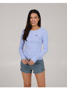 Salty Crew Alpha Long Sleeve Rashguard | Violet Blue