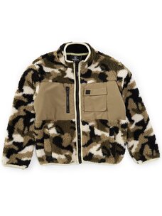 Volcom Volcom Big Boys Camo Stone Zip Sherpa | Olive