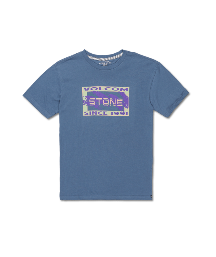 Volcom Volcom Big Boys Finna Short Sleeve Tee | Blue