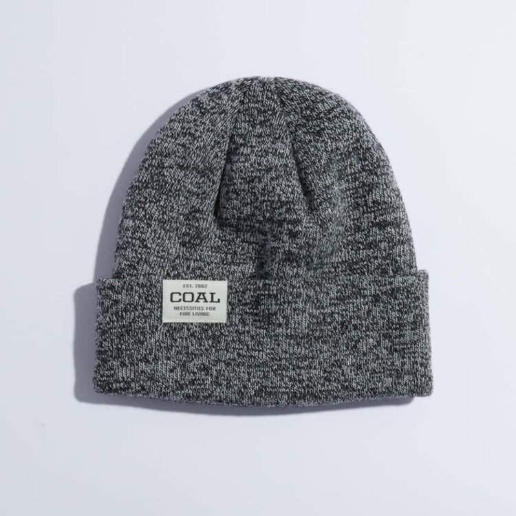 Coal Coal The Uniform Low Beanie | Black Marl