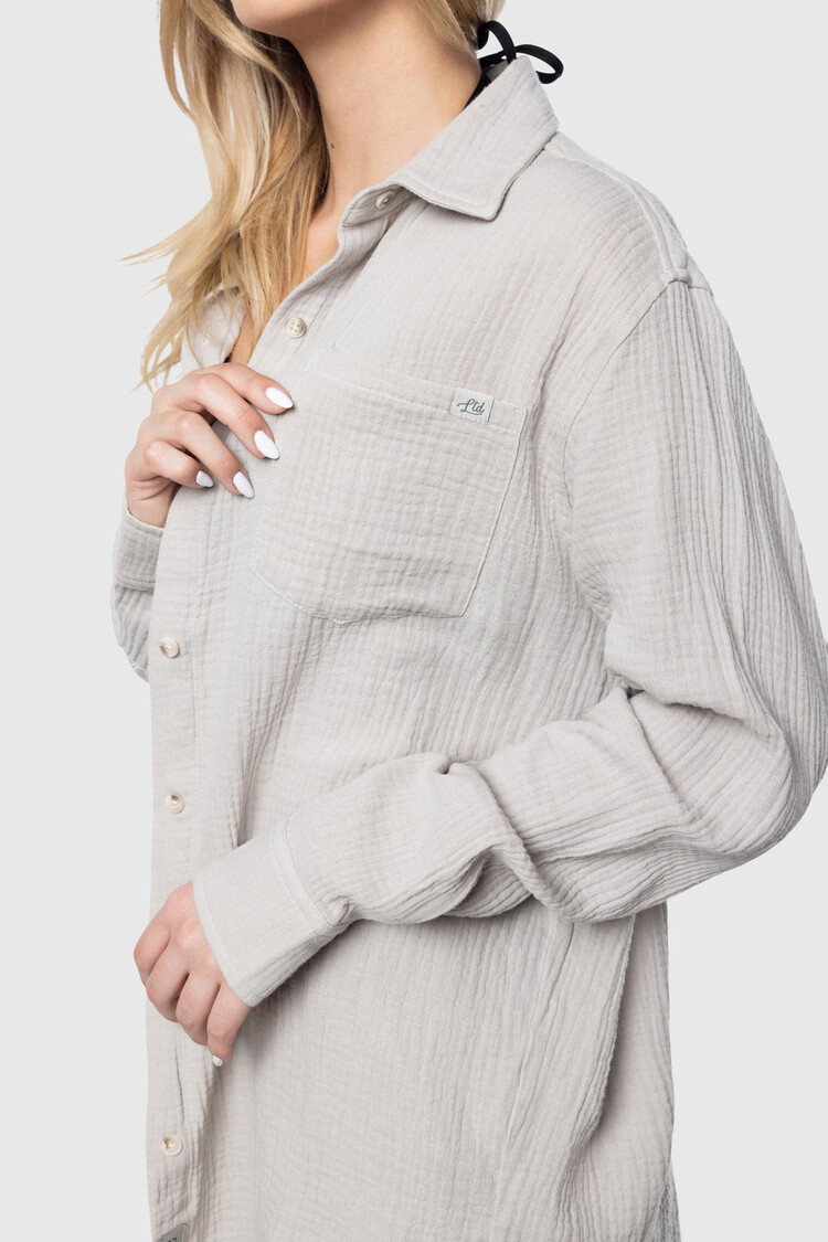 TEAMLTD TEAMLTD Boat Day Button Up | Pale Sage