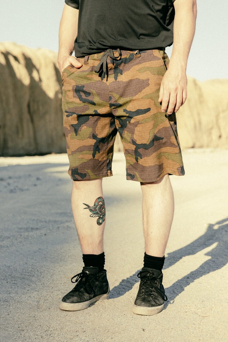 686 Technical Apparel 686 Everywhere Hybrid Short  Relaxed Fit | Dark Camo