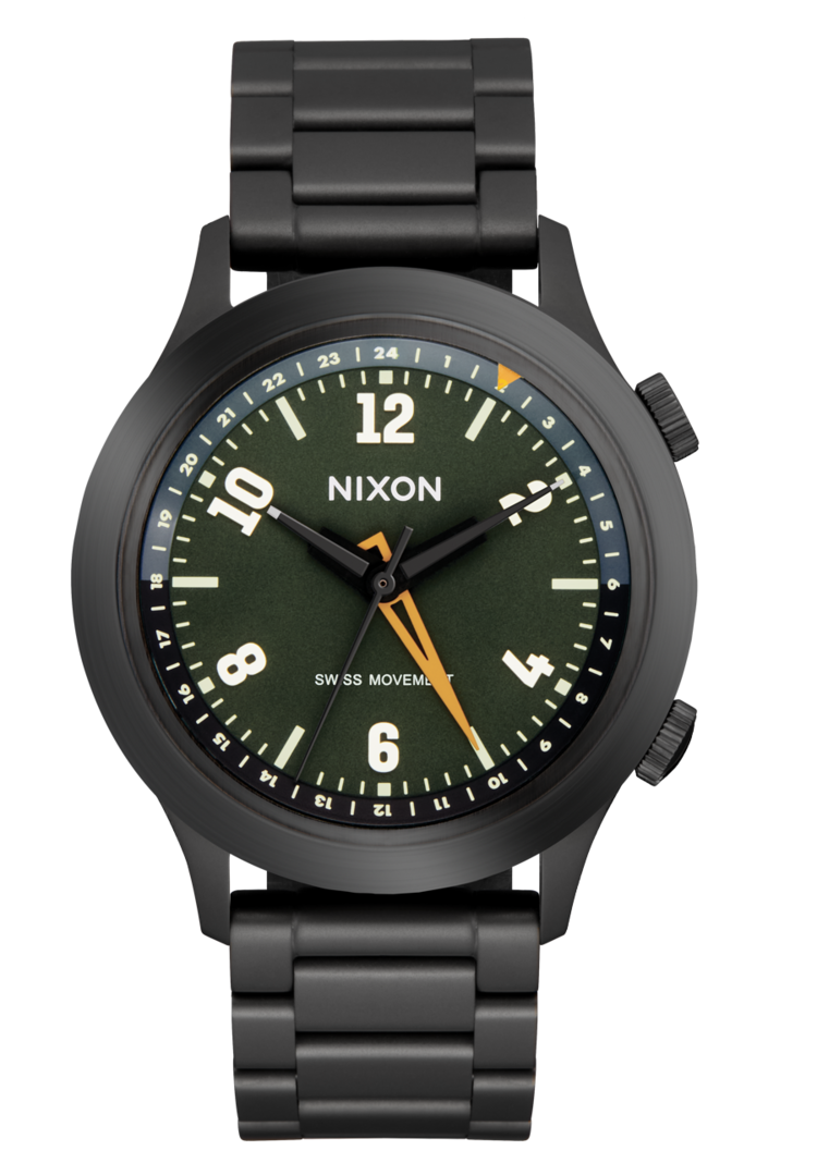 Nixon Nixon Drifter 40 | GunmetalKobu Green