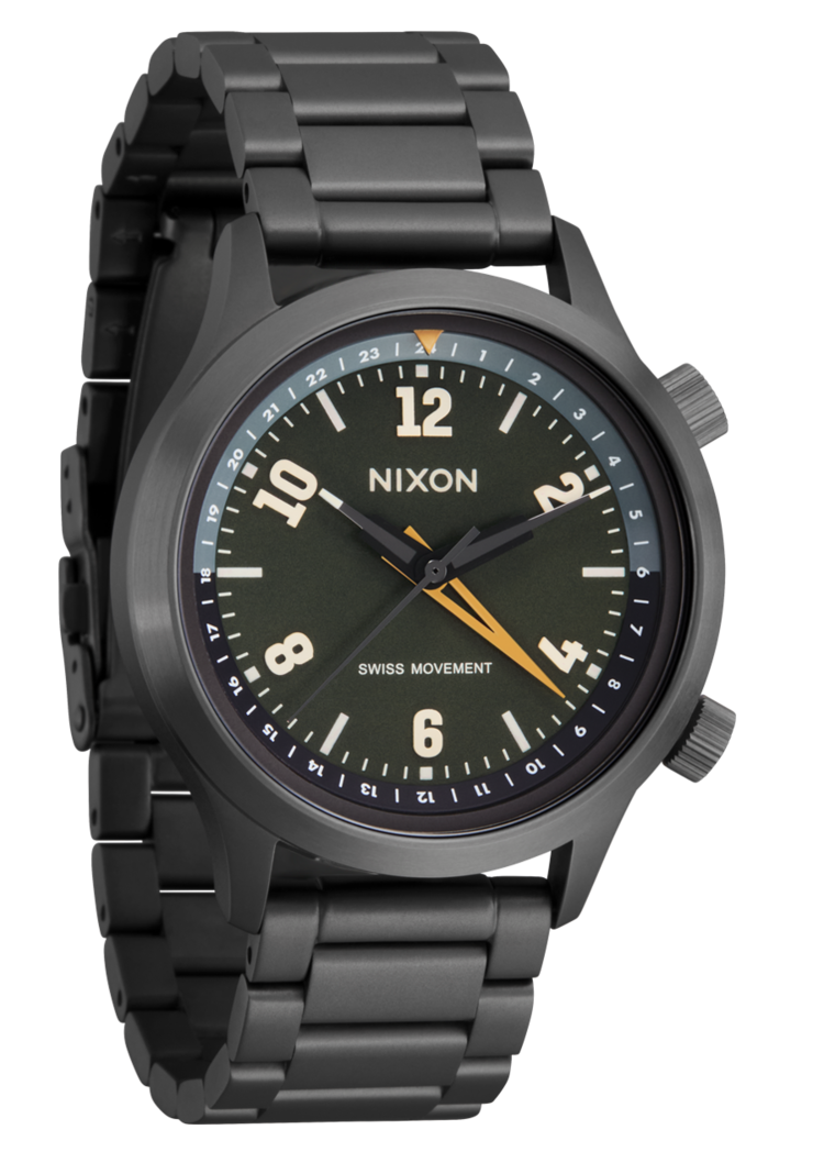 Nixon Drifter 40 | GunmetalKobu Green