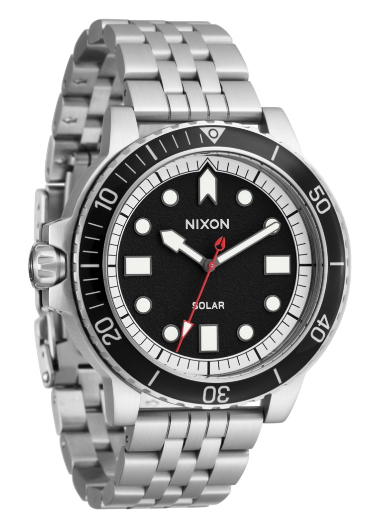 Nixon Stinger 44 | SilverBlackWhite