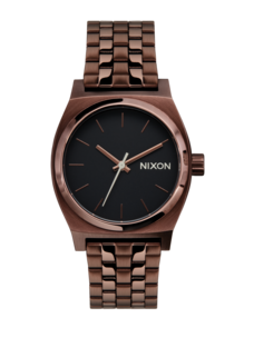 Nixon Nixon Medium Time Teller | ChocolateBlack Coffee
