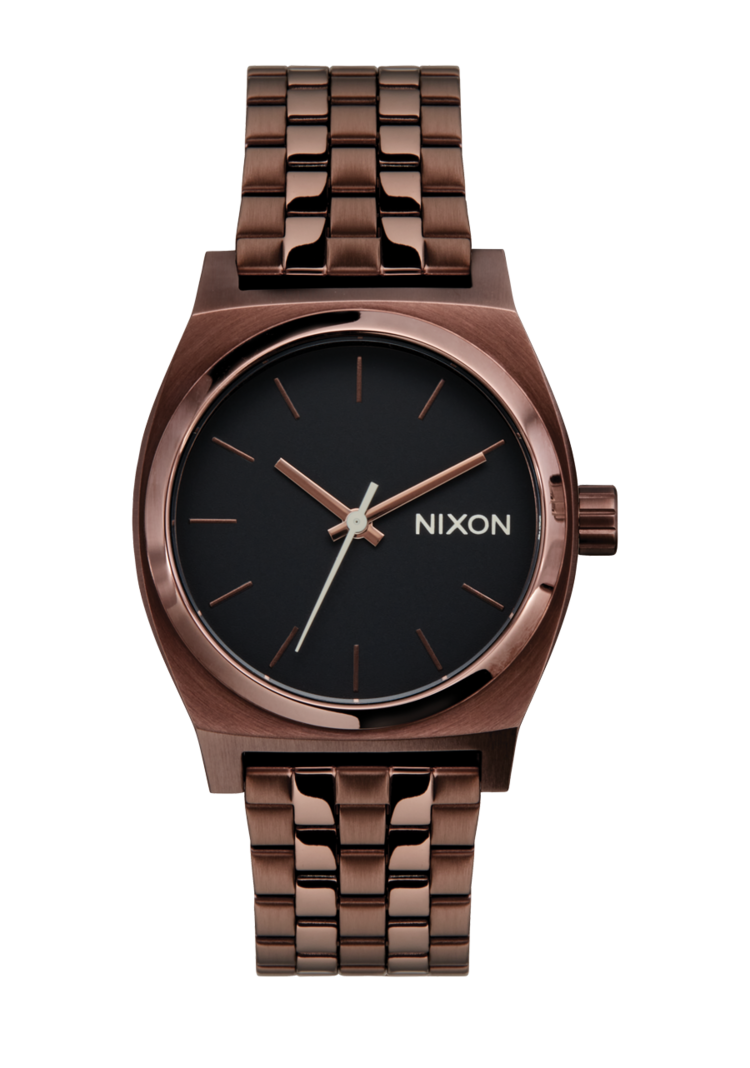 Nixon Nixon Medium Time Teller | ChocolateBlack Coffee