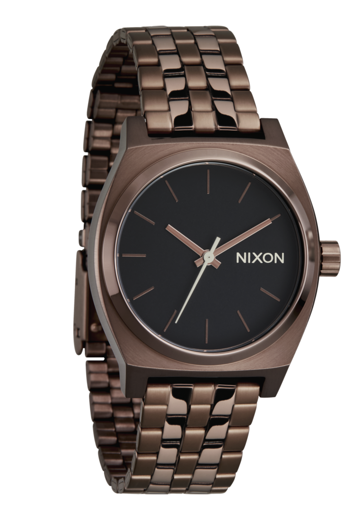 Nixon Nixon Medium Time Teller | ChocolateBlack Coffee