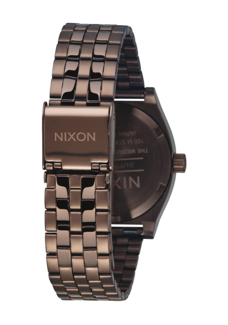 Nixon Nixon Medium Time Teller | ChocolateBlack Coffee