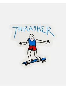Thrasher Gonz Logo Stickers