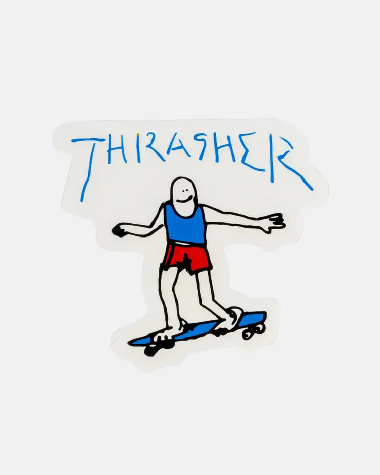 Thrasher Gonz Logo Stickers