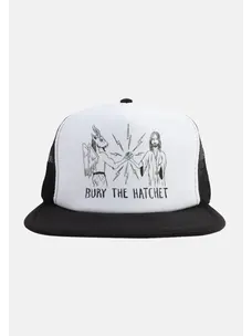 Thrasher Thrasher Thr X Toy Machine B.T.H. Trucker Hat | Black/Black/White