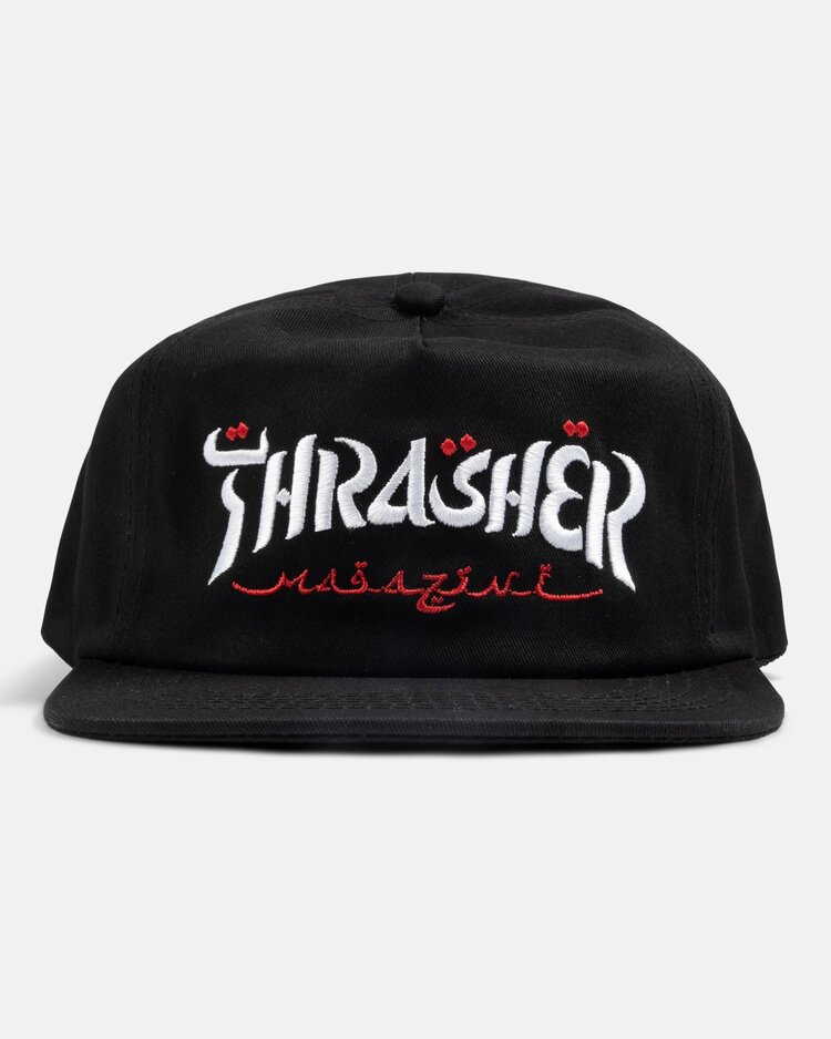 Thrasher Thrasher Calligraphy Snapback | Black