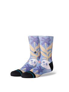 Stance Stance Kids Tropiskull Crew Socks | Stoneblue