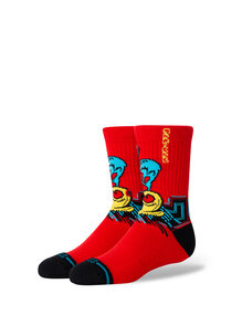 Stance Kids' Pacman Waka Waka | Red