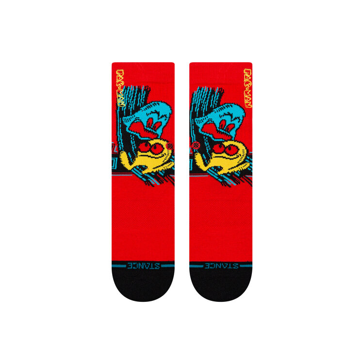 Stance Kids' Pacman Waka Waka | Red