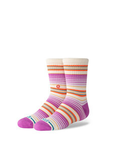 Stance Kids' Rockford Crew Socks | Berry