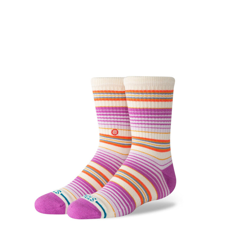 Stance Kids' Rockford Crew Socks | Berry